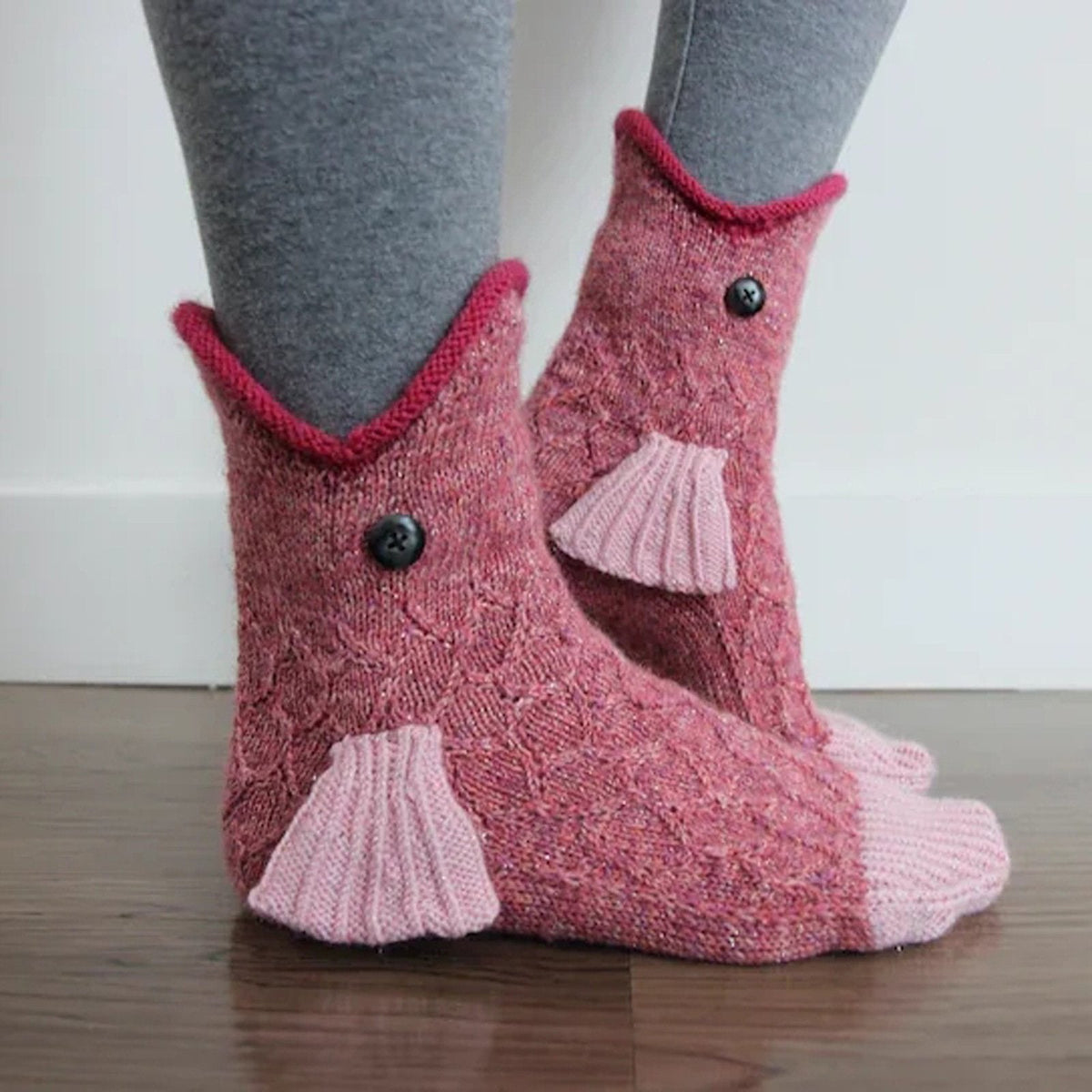 ?Sale 50% Off??- 3D Knit Crocodile Socks