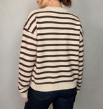 Women's Striped Cardigan