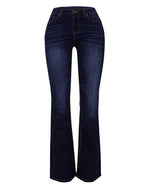 Vintage Mid Waist Flare Jeans