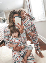 Reindeer Print Family Pajamas