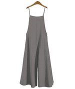 Women's Oversized Sleeveless Casual Jumpsuit
