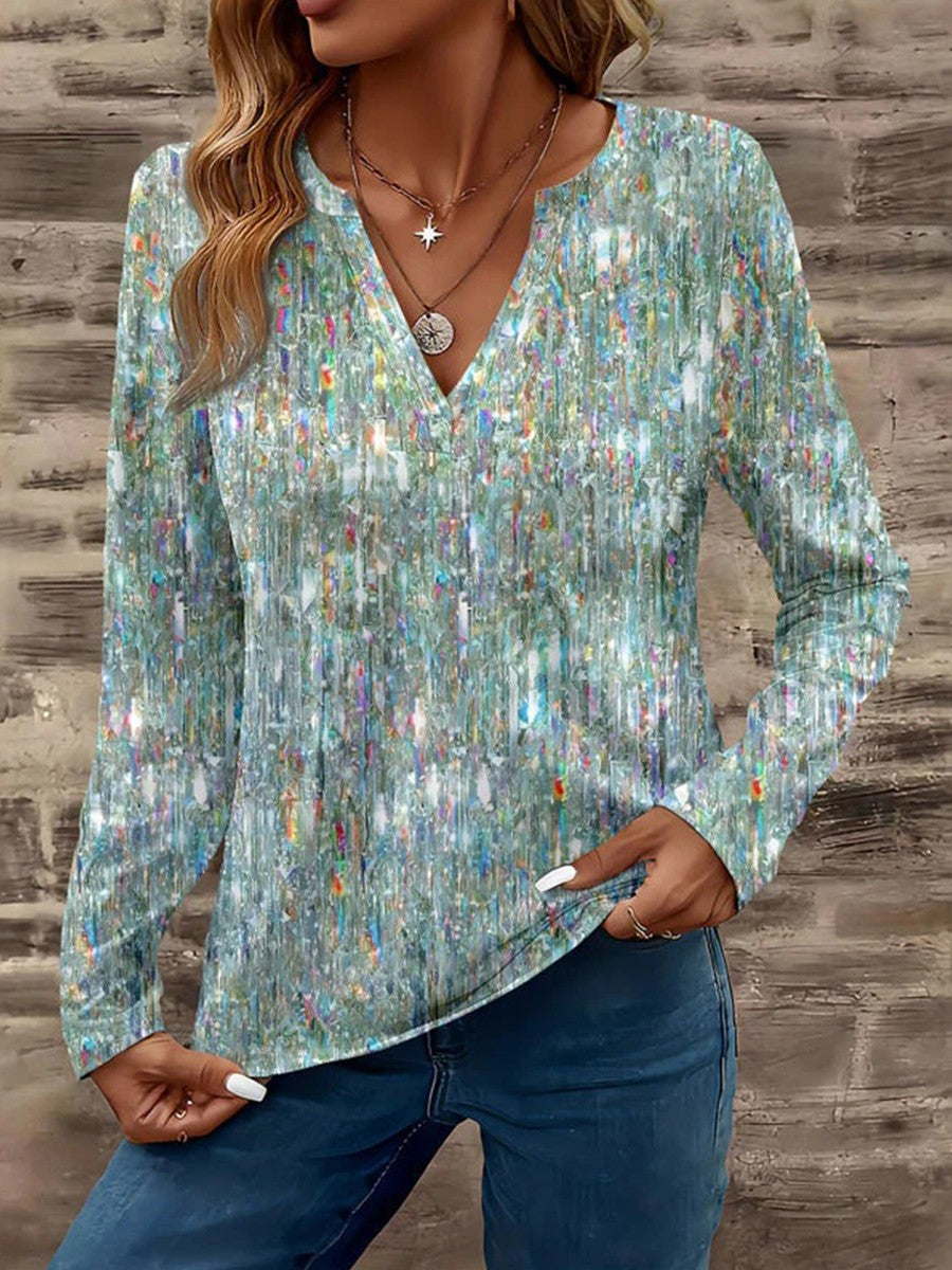 Relaxed Fit Gradient T-Shirt