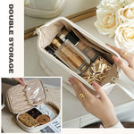 Large Capacity Travel Jewelry Cosmetic Bag