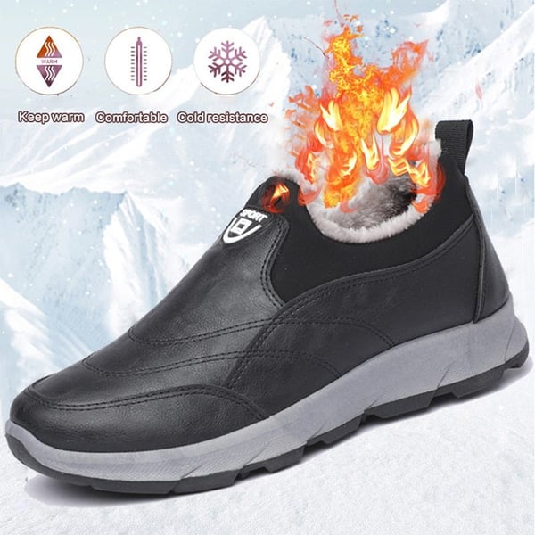 Winter Waterproof PU Leather Boots (Christmas Sale 50% OFF)