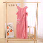 Quick Dry Absorb Water Wearable Bathrobes