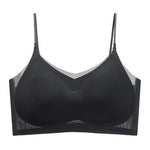 Thin Plus Size Ice Silk Comfort Bra