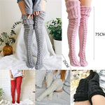 2024 Warm Over Knee Extra Long Knitted Socks