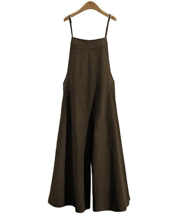 Women's Sleeveless Oversized Casual Jumpsuit