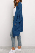 OversizedPockets Sweater Coat
