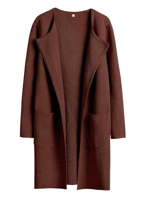 Women's Open Front Knit Cardigan
