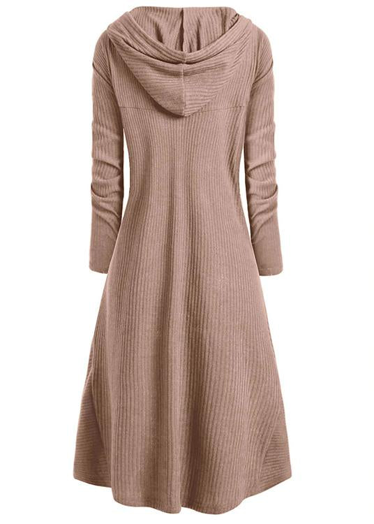 Hooded High Low Drop Shoulder Longline Sweater