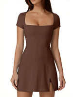 Women's Square Neck Tennis Dress