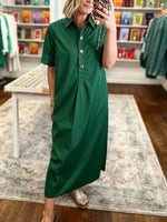 Women's Casual Chic Relaxed Shirt Dress