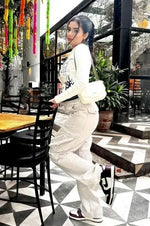 Adjustable Straight Fit Cargo Pants