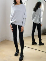 New Asymmetric Draped Jumper