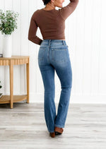 🔥LAST DAY 50% OFF🥳 Tummy Control Bootcut Jeans