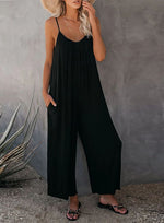 Women's Flowy Jumpsuit with Pockets
