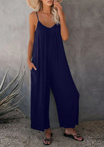 Women's Flowy Jumpsuit with Pockets