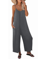 Women's Flowy Jumpsuit with Pockets