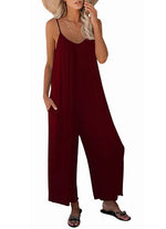 Women's Flowy Jumpsuit with Pockets