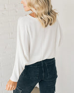Women's Ribbed Dolman Top