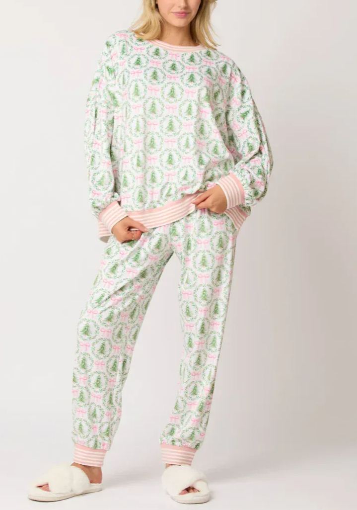 ??¡¾50% Off Sale¡¿Ladies New Christmas Pajama Set