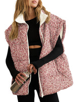 Women's Floral Puffer Vest
