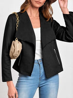Women's Fashion Cropped Coat Outerwear