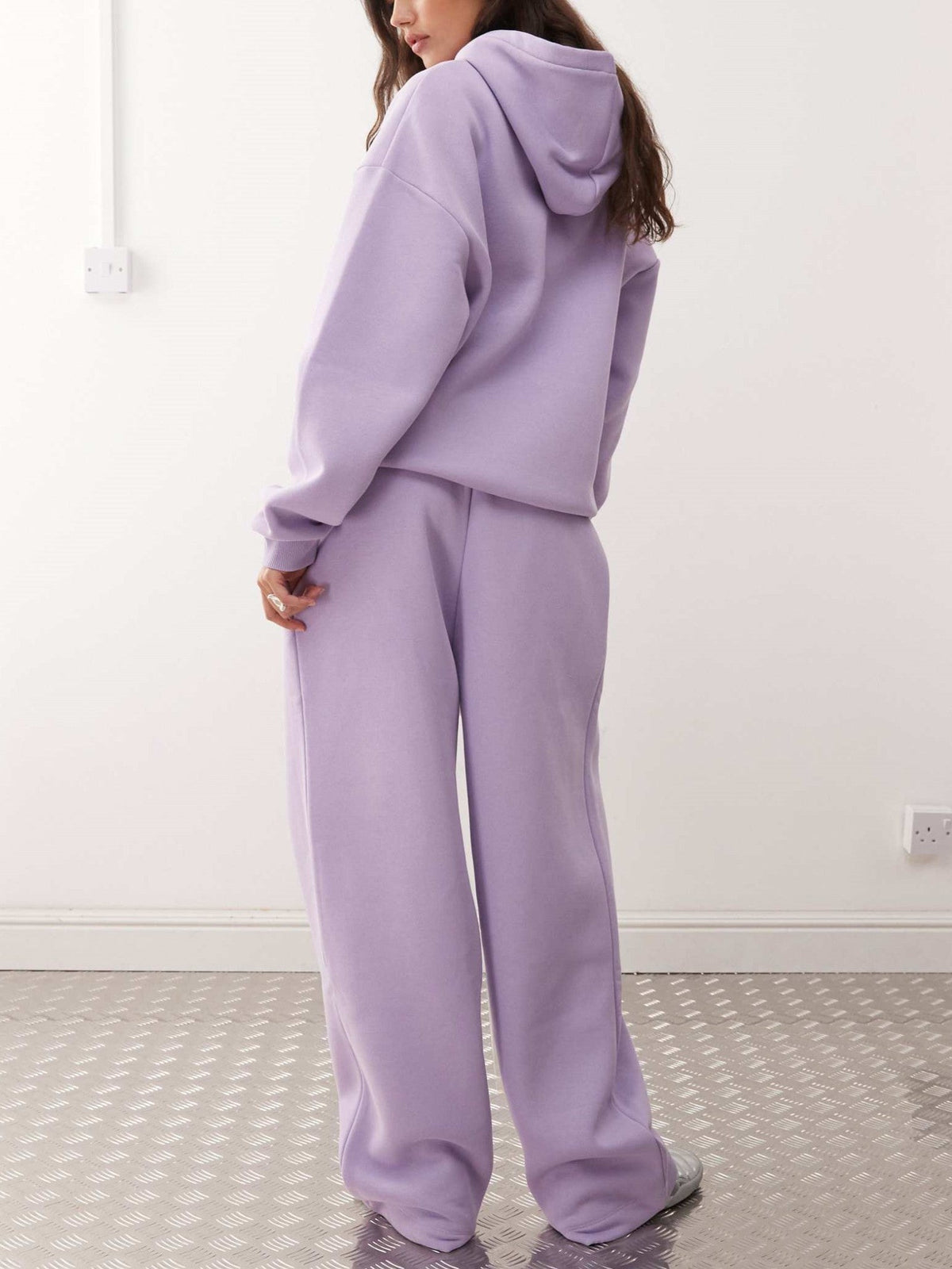 Women's Heavyweight Boxy Hoodie & Wide Leg Sweatpants
