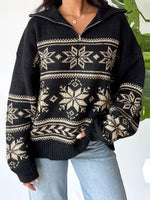 Women's Winter Snowflake Sweater