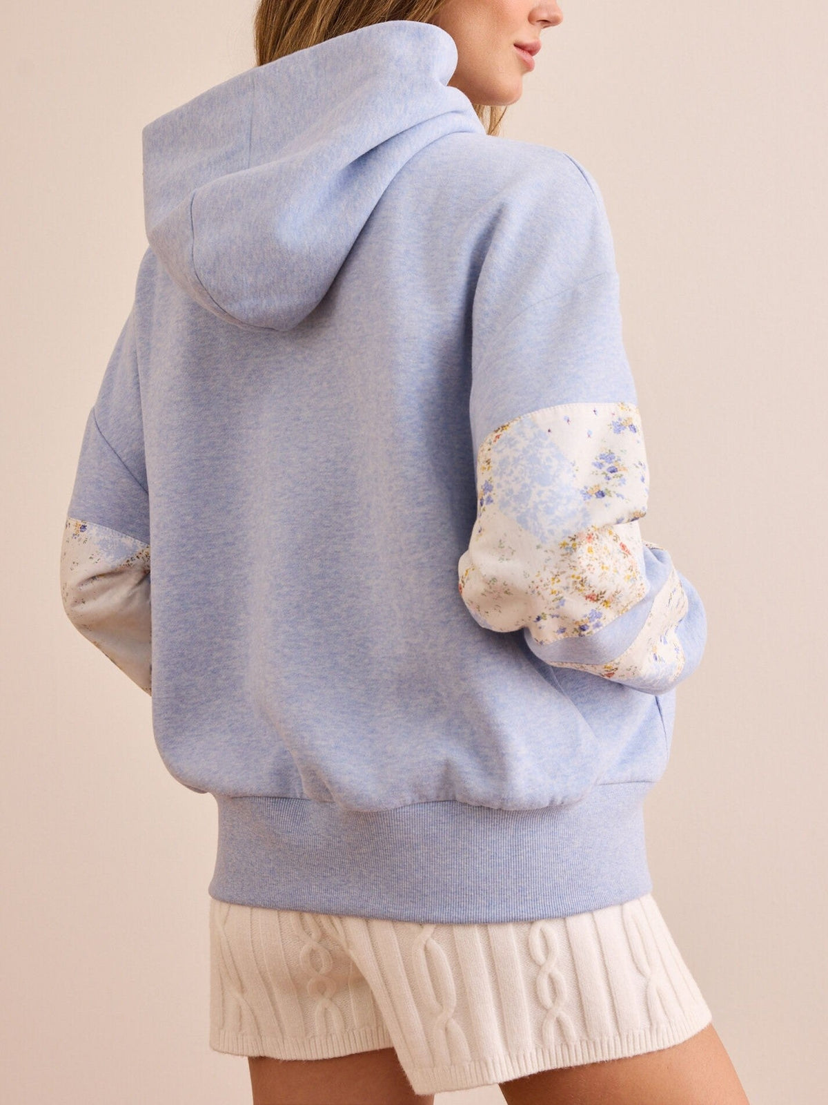 Women's Patchwork Hoodie