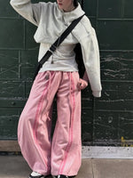 Women's Striped Bucket Pants