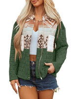 Women's Vintage Patchwork Tribal Quilted Coat