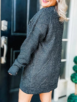 Women's long-sleeved sweater dress