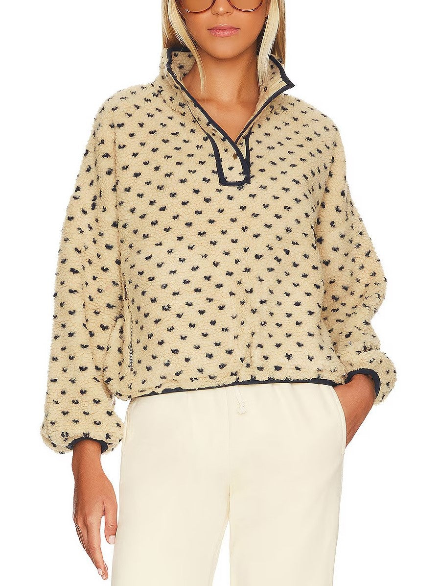 Women's Heart Sherpa Fleece Pullover