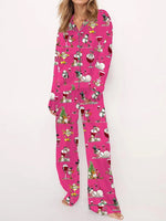 Women's Tipsy Snowman Pajama Set