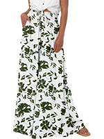 Women's Soft Floral Print Wide Leg Pants