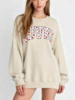 Women's Valentine?¡¥s Loved Graphic Sweatshirt