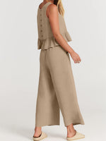 Women's Casual 2 Piece Outfit with Pockets