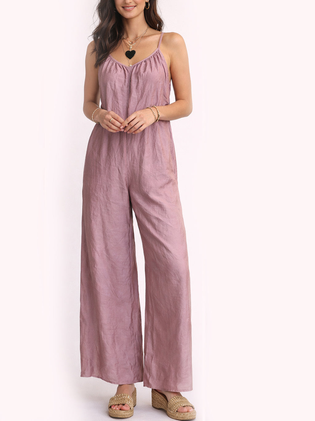 Women's Relaxed Fit Jumpsuit for Spring