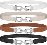 Women’s Skinny Dress Belts: Elastic Retro Waist Belts for Versatile Styling