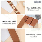 Women’s Skinny Dress Belts: Elastic Retro Waist Belts for Versatile Styling