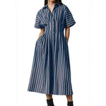 Women’s Summer Striped Shirt Dress