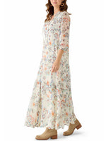 Women's Casual Boho Breeze Drawstring Maxi Dress