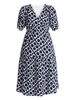 Women's Casual Flowy Grace V-Neck Dress