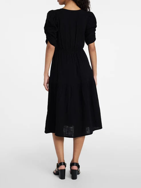 Women's Casual Flowy Grace V-Neck Dress