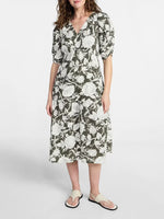 Women's Casual Flowy Grace V-Neck Dress