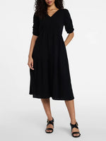 Women's Casual Flowy Grace V-Neck Dress