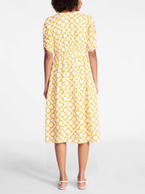 Women's Casual Flowy Grace V-Neck Dress