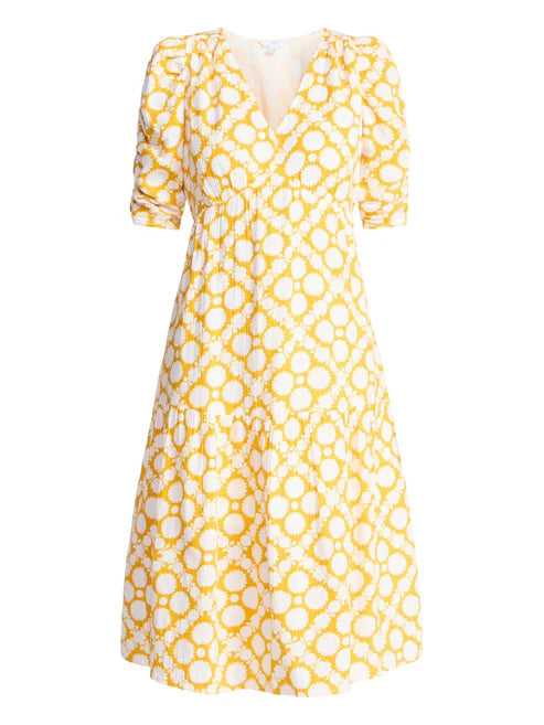 Women's Casual Flowy Grace V-Neck Dress